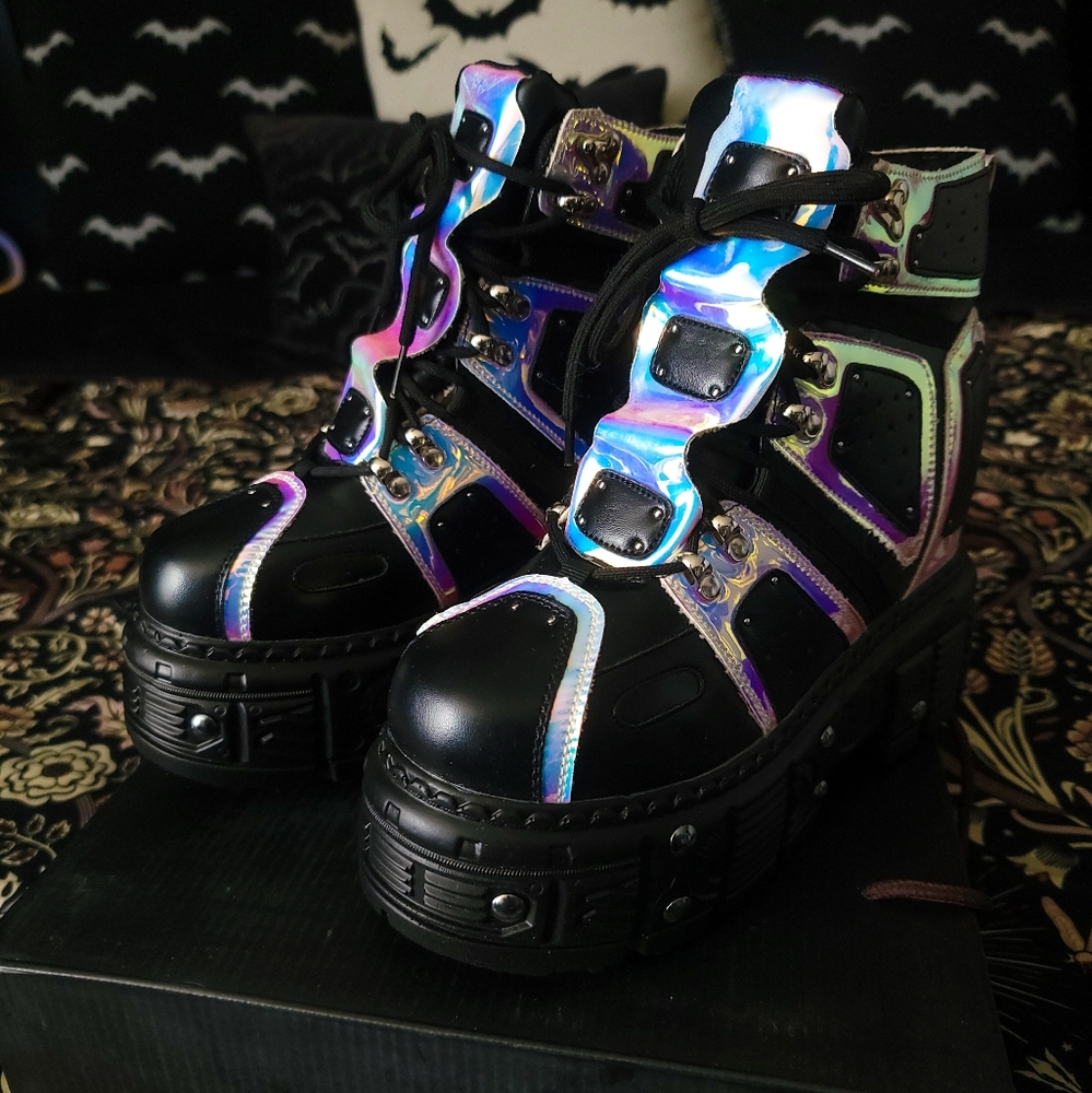 Anthony Wang Hologram Mangosteen Platform Sneaker